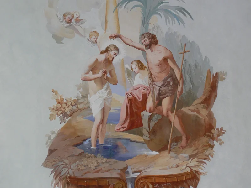 1867-Jakob Huwyler - Il battesimo di Cristo